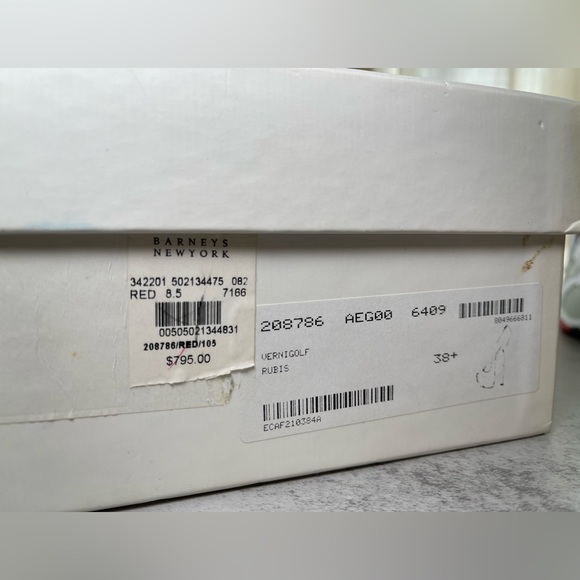 YSL CANDY APPLE RED PLATFORM 6 INCH HEELS SIZE 38.5 - Picture 15 of 15